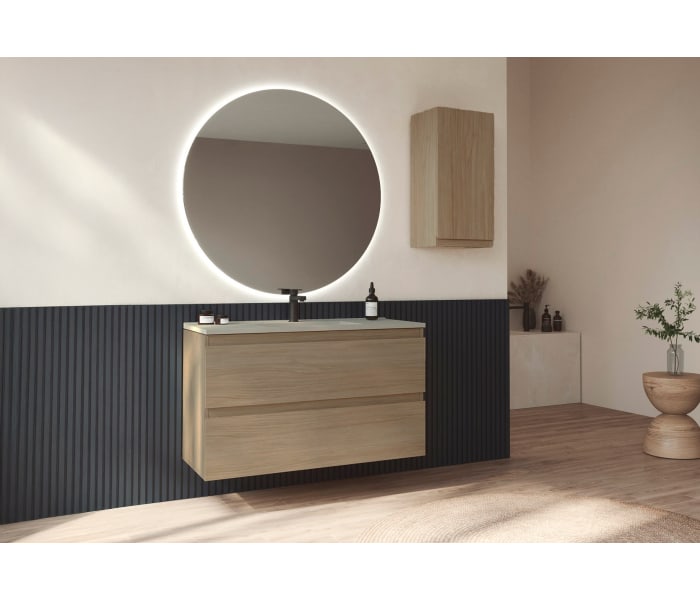 Mueble de baño color madera Bruntec Vilma Principal 2