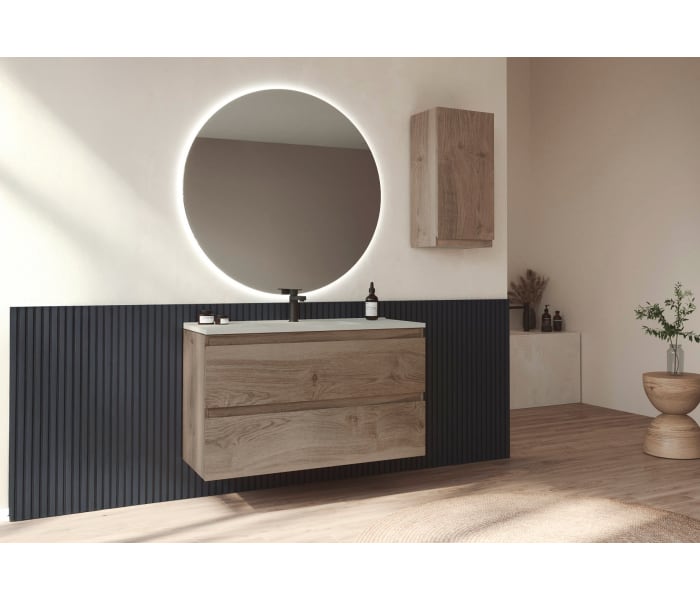 Mueble de baño color madera Bruntec Vilma Principal 4