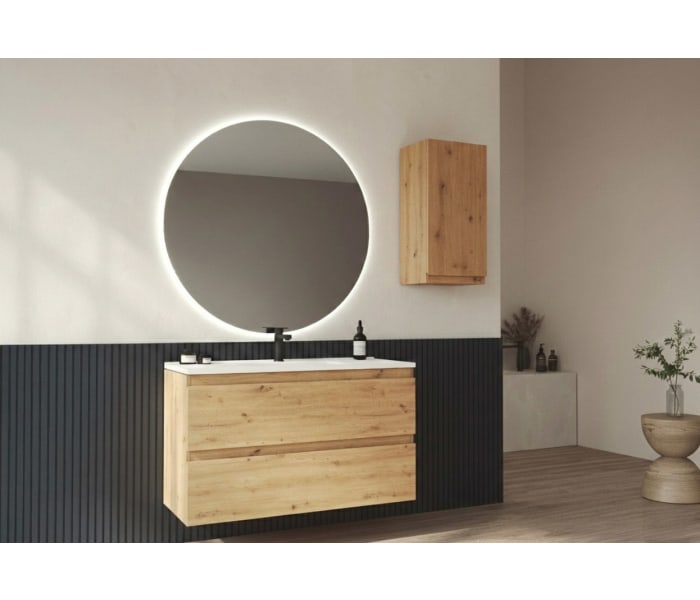Mueble de baño color madera Bruntec Vilma Principal 0