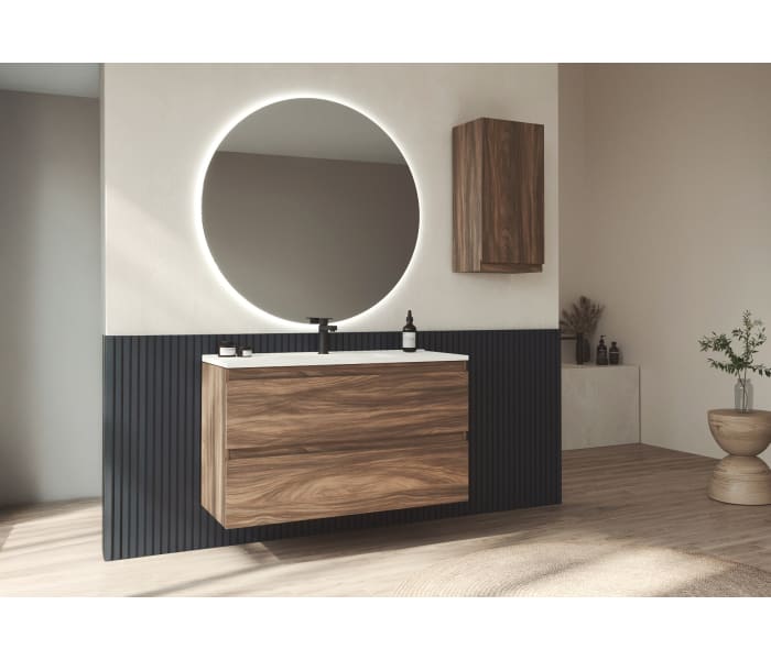 Mueble de baño color madera Bruntec Vilma Principal 6