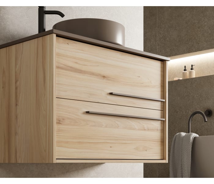 Mueble de baño con encimera de madera Visobath Aqua Principal 1