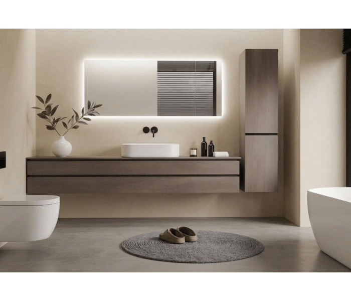 Espejo de baño con luz LED Bruntec Dune ST Ambiente 3
