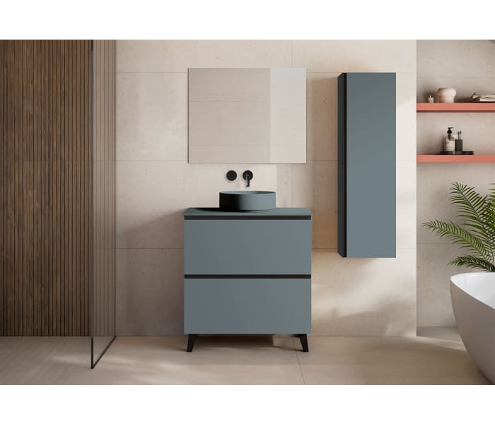 Mueble de baño con encimera MDF Compatech Visobath Granada Principal 0