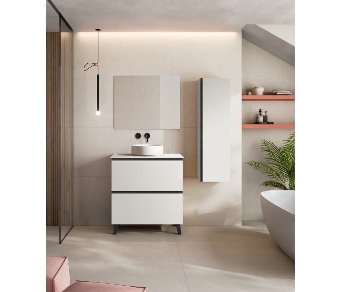 Mueble de baño con encimera HDF Compatech Visobath Granada Principal 3