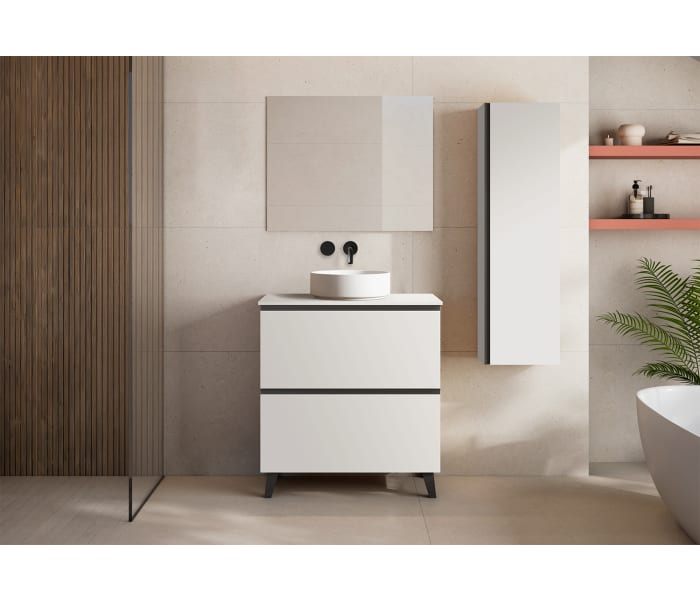 Mueble de baño con encimera MDF Compatech Visobath Granada Principal 7