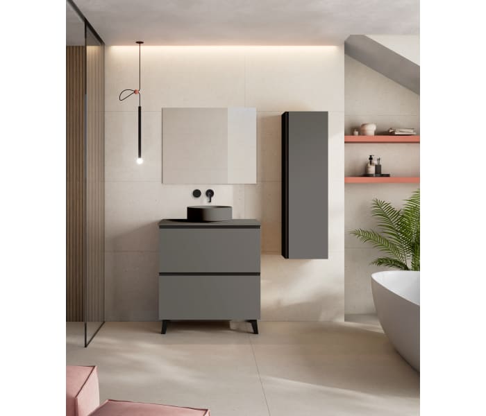 Mueble de baño con encimera HDF Compatech Visobath Granada Principal 4