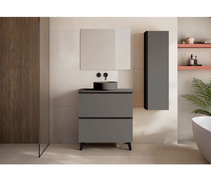 Mueble de baño con encimera MDF Compatech Visobath Granada Principal 2