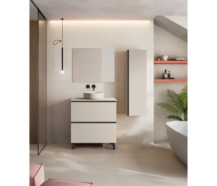 Mueble de baño con encimera HDF Compatech Visobath Granada Principal 5