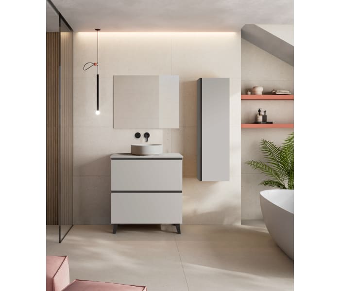 Mueble de baño con encimera HDF Compatech Visobath Granada Principal 0
