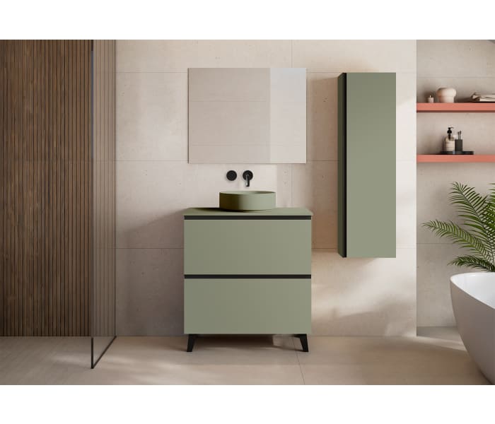 Mueble de baño con encimera MDF Compatech Visobath Granada Principal 9