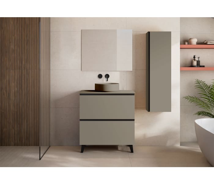 Mueble de baño con encimera MDF Compatech Visobath Granada Principal 1