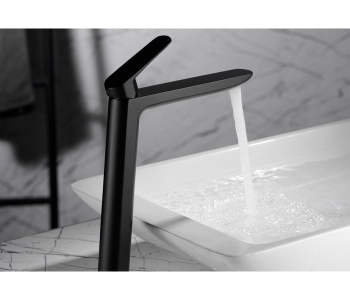 Pack Grifo de lavabo caño alto Imex Bélgica + Válvula click-clack Ambiente 3