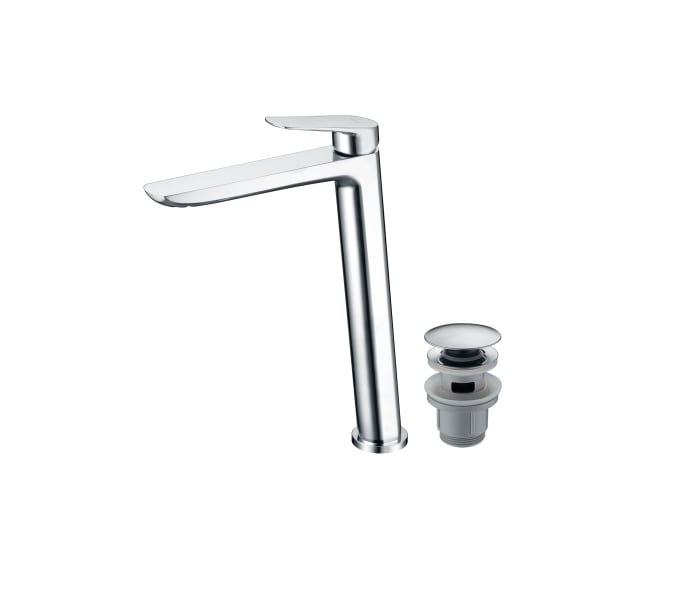 Pack Grifo de lavabo caño alto Imex Bélgica + Válvula click-clack Principal 0