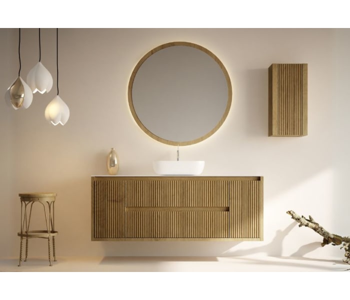 Mueble de baño con encimera de solid surface Bruntec Alpes 13 Principal 0