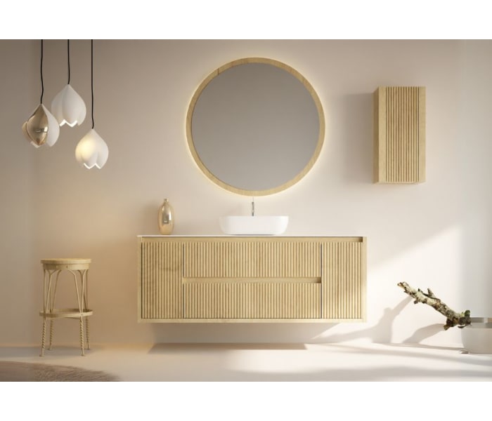 Mueble de baño con encimera de solid surface Bruntec Alpes 13 Principal 1