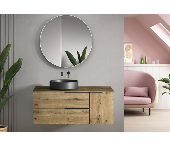 Mueble de baño con encimera de madera Bruntec Coban Principal 0