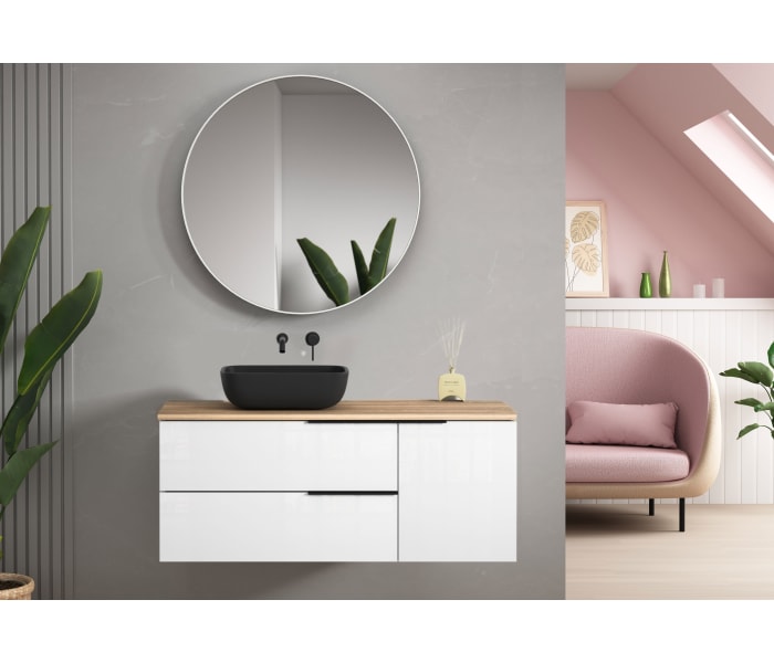 Mueble de baño con encimera de madera Bruntec Coban Principal 3