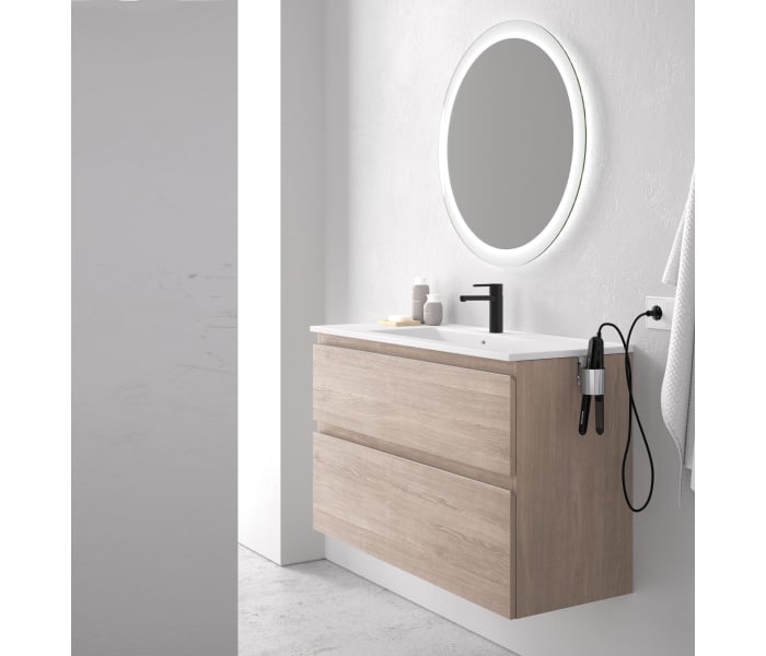 Conjunto mueble de baño fondo reducido 39 cm Avila Dos Carmen Principal 0