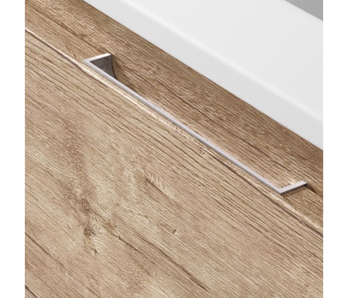 Mueble de baño con encimera Piedra Compactada blanca Bruntec Artemisa Detalle 8
