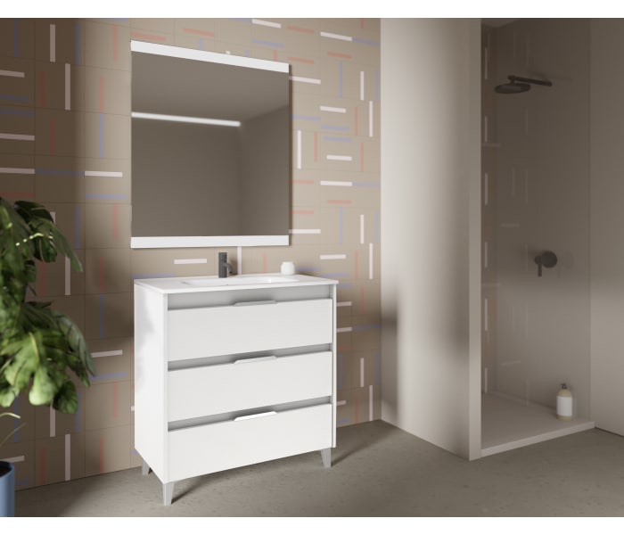 Conjunto mueble de baño Amizuva Suki Principal 4