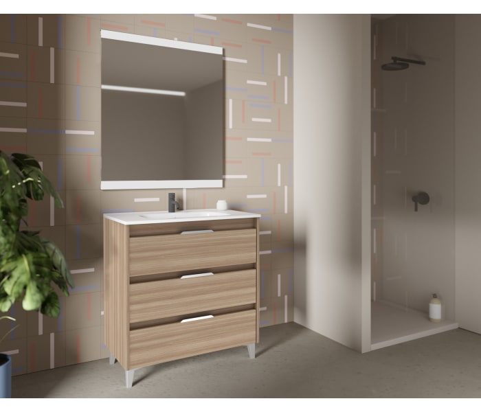 Conjunto mueble de baño Amizuva Suki Principal 3