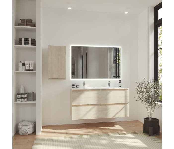 Mueble de baño color madera Bruntec Vilma Principal 3