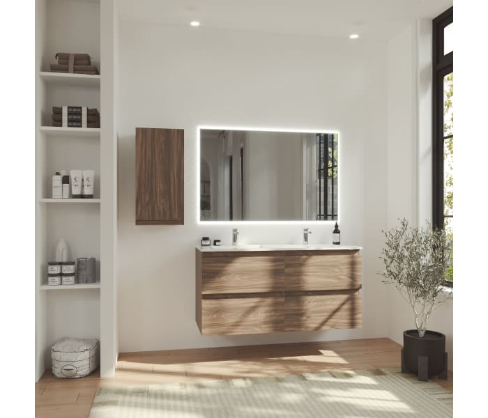 Mueble de baño color madera Bruntec Vilma Principal 2
