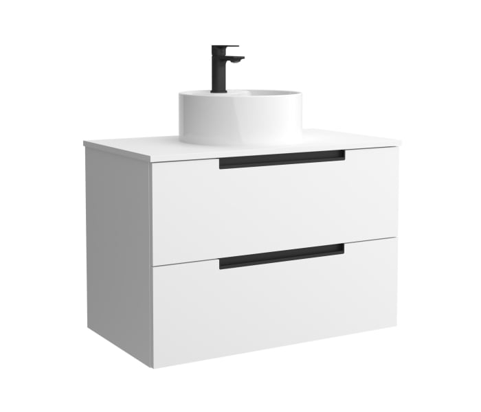 Conjunto mueble de baño Salgar Leni con lavabo sobre encimera Principal 7
