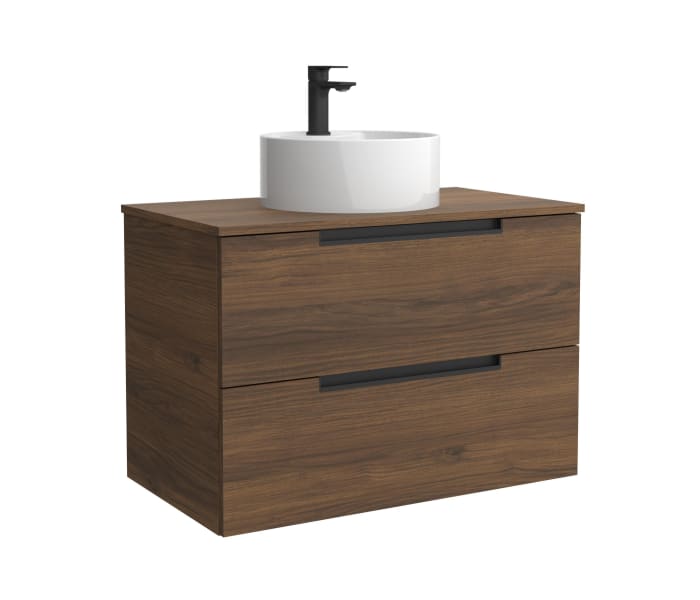 Conjunto mueble de baño Salgar Leni con lavabo sobre encimera Principal 3