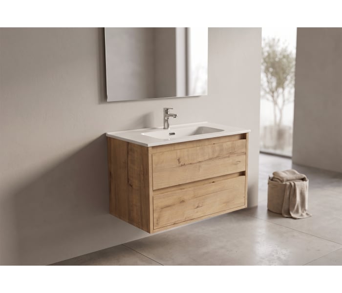 Conjunto mueble de baño moderno Bruntec Boston Principal 1
