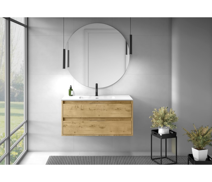 Conjunto mueble de baño moderno Bruntec Boston Principal 5