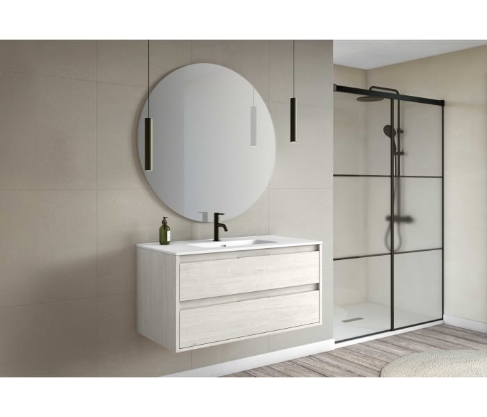 Conjunto mueble de baño moderno Bruntec Boston Principal 6