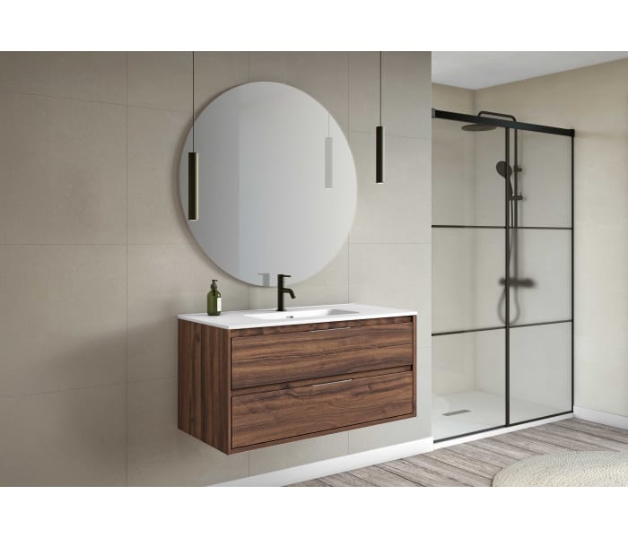 Conjunto mueble de baño moderno Bruntec Boston Principal 2