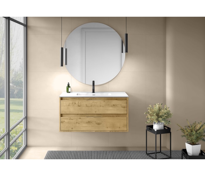 Conjunto mueble de baño moderno Bruntec Boston Principal 1
