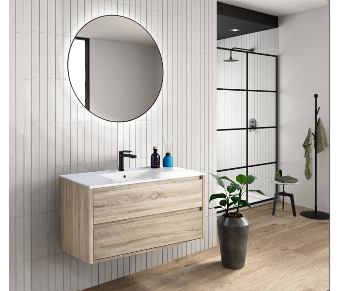 Conjunto mueble de baño moderno Bruntec Boston Principal 4