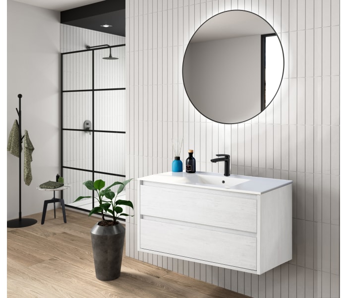 Conjunto mueble de baño moderno Bruntec Boston Principal 1