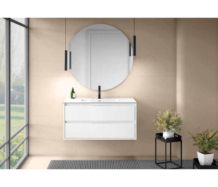 Conjunto mueble de baño moderno Bruntec Boston Principal 1