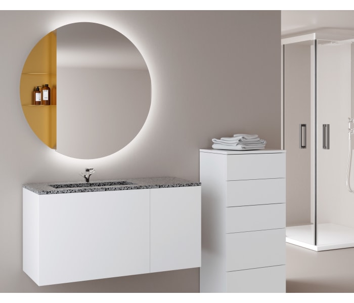 Espejo de baño con luz LED Bruntec Nilo Ambiente 3