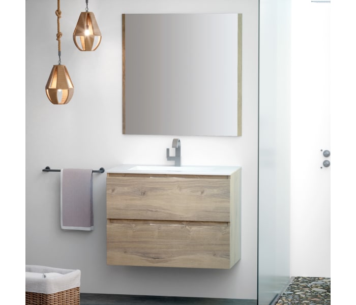 MUEBLE DE BAÑO DE FONDO REDUCIDO VEGA 2P,1C. CAMPOARAS