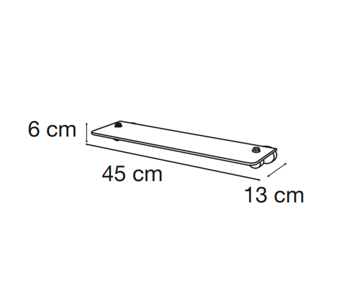 Repisa de baño Mediterranea del baño Arena Croquis 1