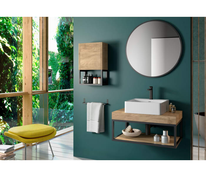 Mueble de baño con encimera Coycama Spok Industrial Principal 0