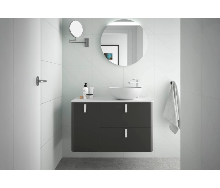 Mueble de baño con encimera solid surface Salgar Uniiq Principal 0