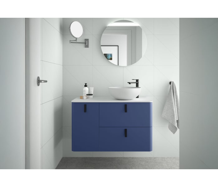Mueble de baño con encimera solid surface Salgar Uniiq Principal 1