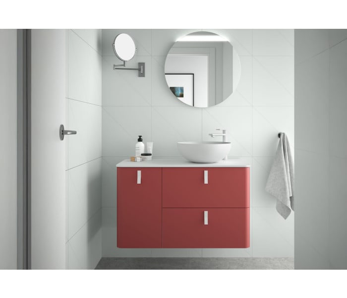 Mueble de baño con encimera solid surface Salgar Uniiq Principal 2