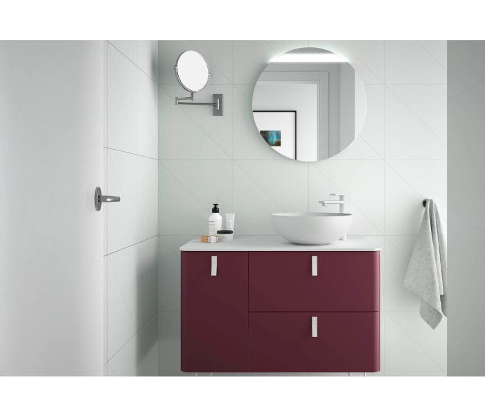 Mueble de baño con encimera solid surface Salgar Uniiq Principal 10