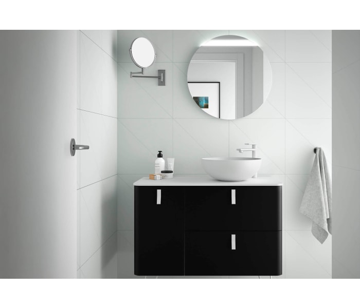 Mueble de baño con encimera solid surface Salgar Uniiq Principal 8