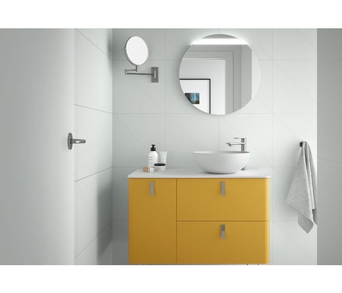 Mueble de baño con encimera solid surface Salgar Uniiq Principal 9