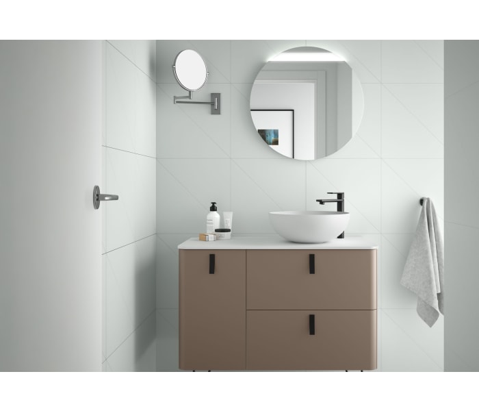Mueble de baño con encimera solid surface Salgar Uniiq Principal 6
