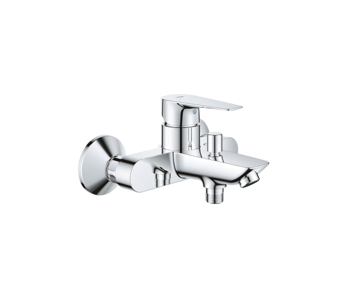 Grifo de banera ducha monomando Bauedge Grohe cromo Todomueblesdebano 2024
