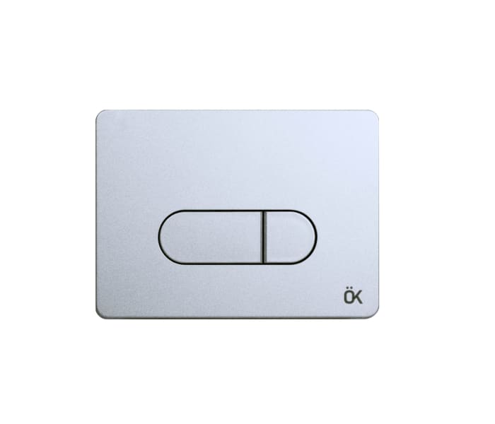 Pack inodoro suspendido + cisterna empotrada Bruntec Lisboa Plus + pulsador Detalle 5